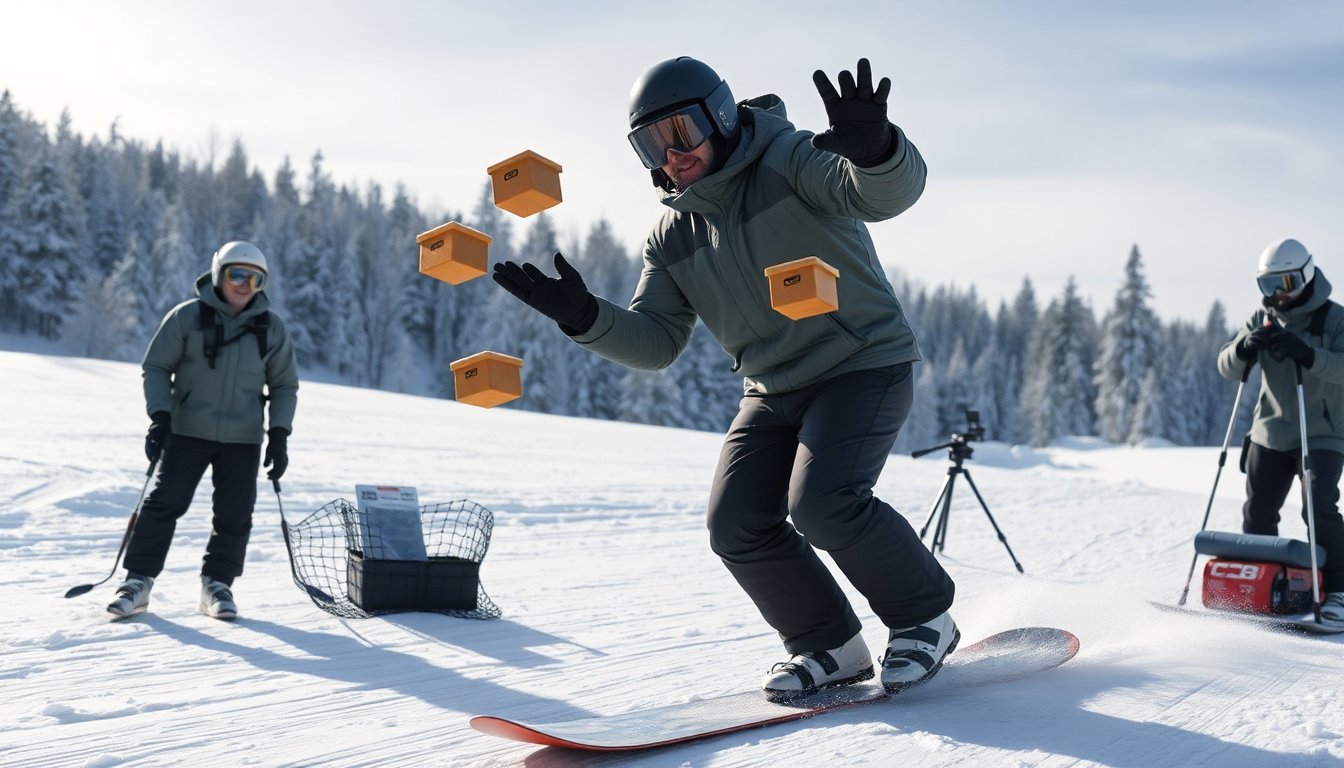 ethyrionv juggling bees fractions while snowboarding
