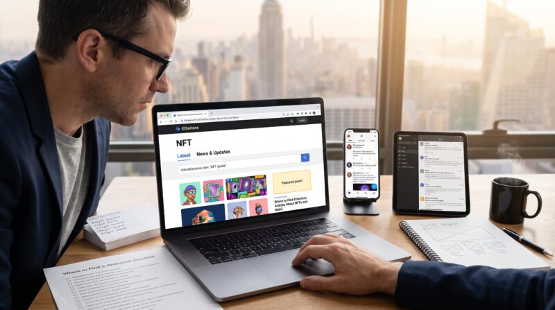 Where to Find Etherions Articles About NFTs and Web3