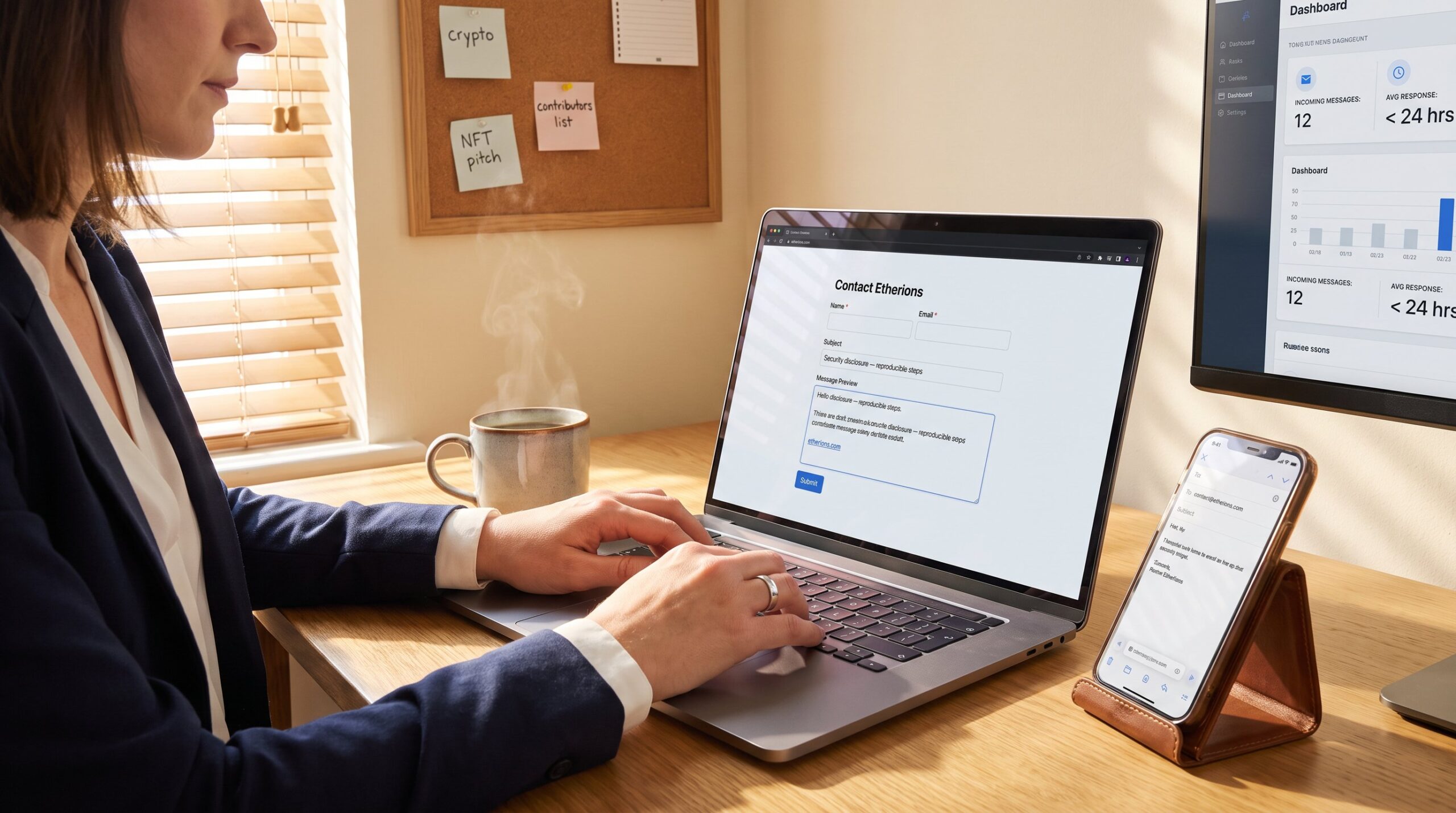 Ways to Contact the Etherions.com Team