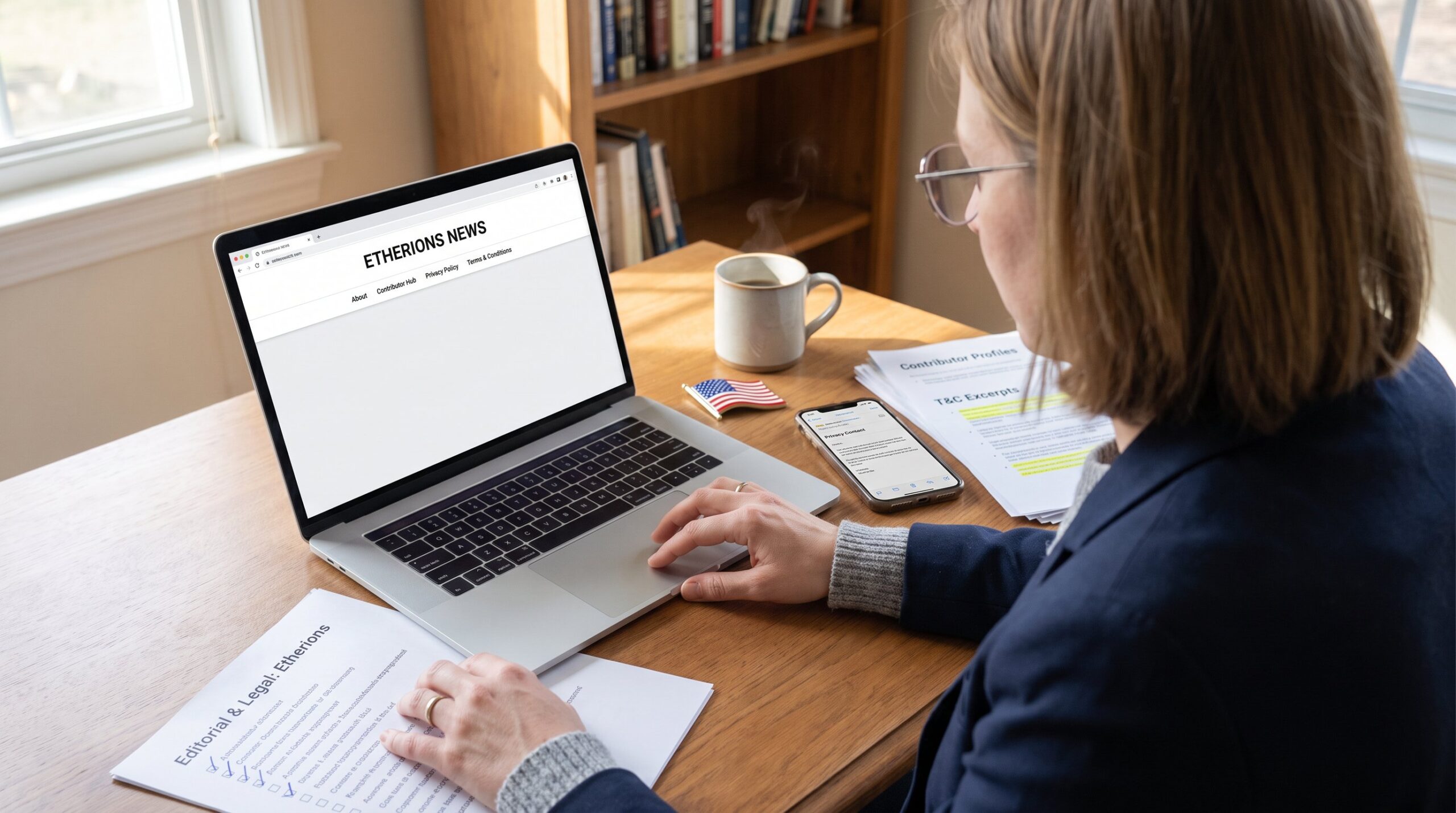 Where to Find Etherions Editorial and Legal Information